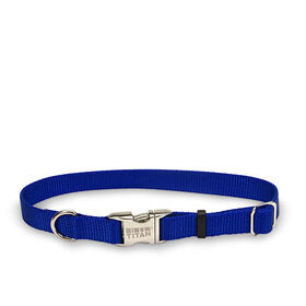 Blue nylon collar