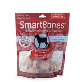 Chicken flavoured bones, pack of 6