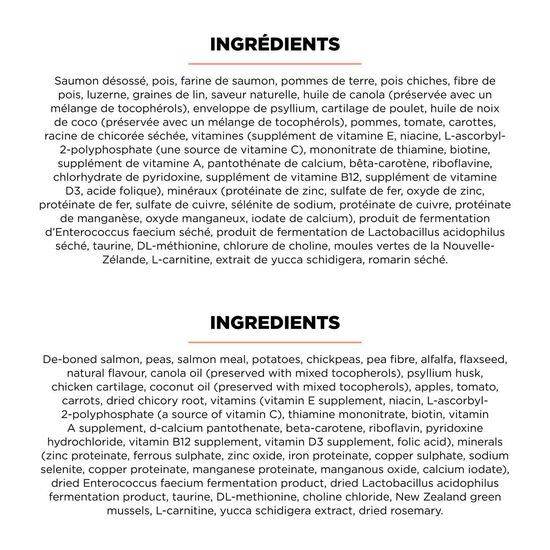 Nourriture sèche au saumon Weight Management + Joint Care pour chats Image NaN