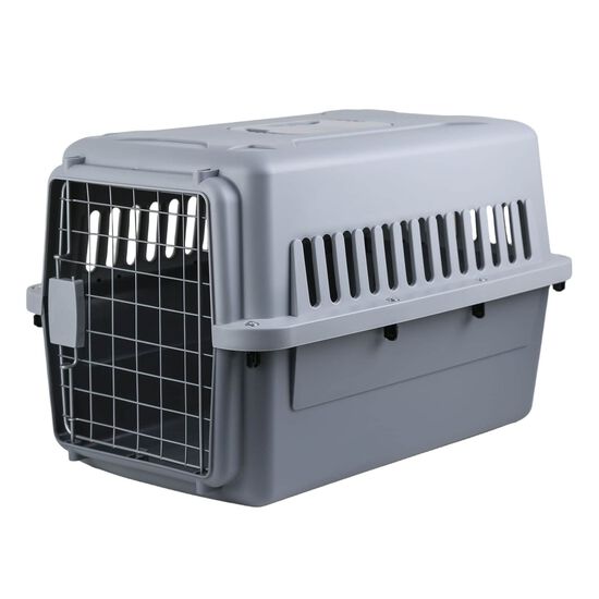 Rigid Pet Carrier Grey, Large Image NaN