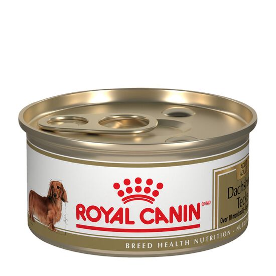 Nourriture humide pour chien adulte de race Teckel																															 Image NaN