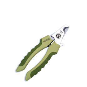Stainless steel scissor style nail trimmer for medium to large dogs