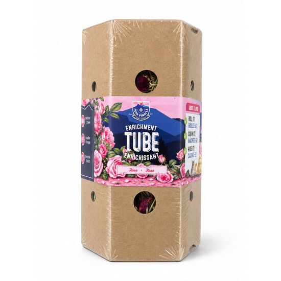 Tube d'enrichissement pour lapins et petits animaux, M&eacute;lange Botanique Image 1.0