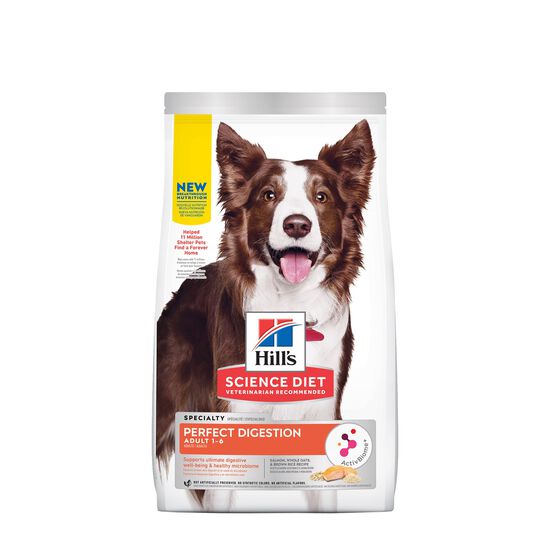 Nourriture sèche « Perfect Digestion » au saumon pour chiens adultes, 5,44 kg Image NaN