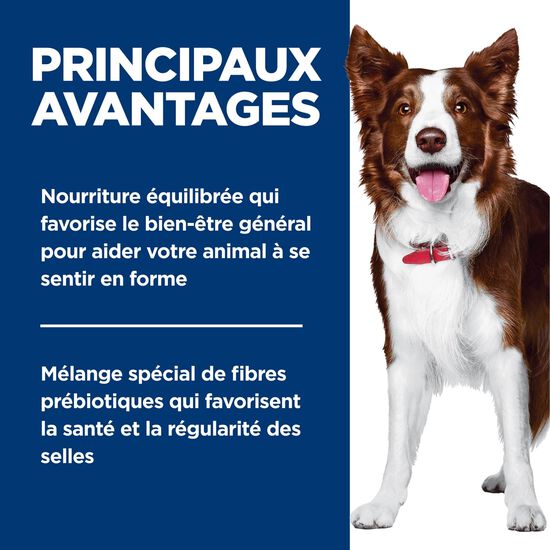 Nourriture s&egrave;che &laquo; Perfect Digestion &raquo; au poulet, riz brun et avoine pour chiens adultes, 9,98 kg Image NaN