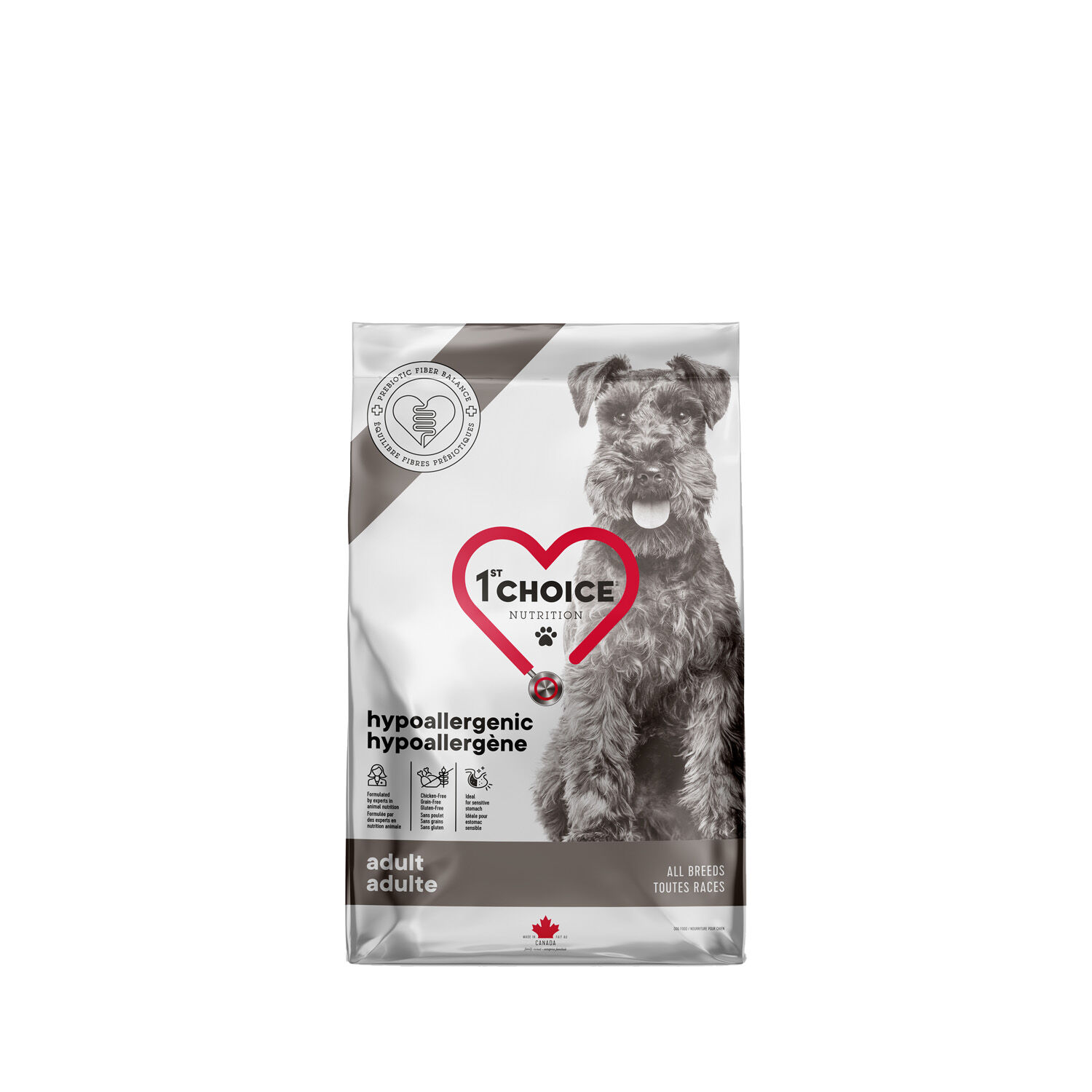 Hypoallergenic dry duck food for dogs 1st Choice | Mondou