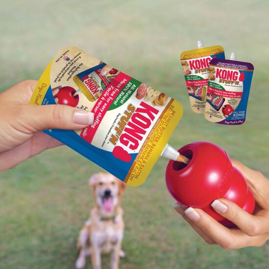 Stuff'N dog treat for Kong toy, peanut butter & chicken Image NaN