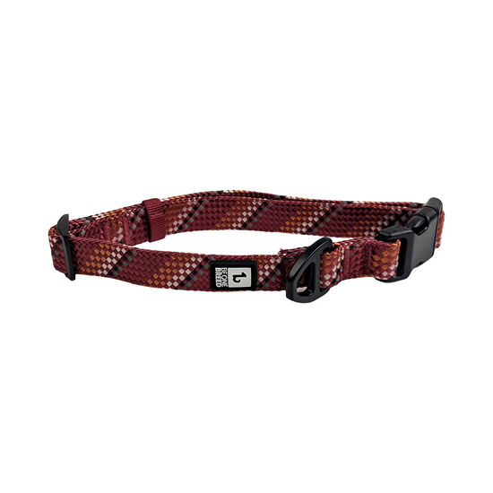 Paracord Collar for Dogs, Burgundy Image NaN
