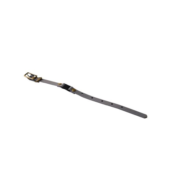 Collier de cuir végane pour chats, bleu Image NaN