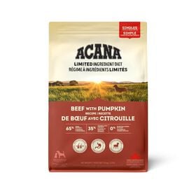 Beef with Pumpkin Recipe Singles Dry Food for Dogs, 1.8 kg
