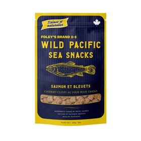 Salmon and Bluberries Wild Pacific Sea Snacks Treats for Dogs, 225 g