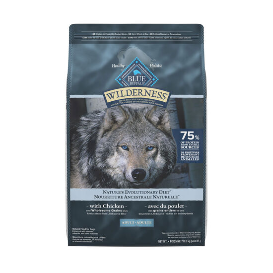 High-protein Chicken Dry Food for Adult Dogs, 10.8 kg Image NaN