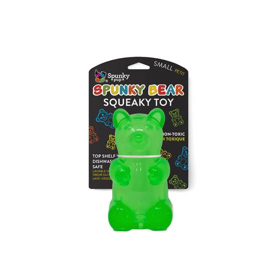 Spunky Bear Squeaky Toy for Dogs, Assorted colours Image NaN