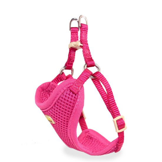 Mesh harness for very small dog, hot pink Image NaN