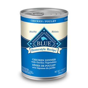 Chicken with garden vegetables wet food for dog