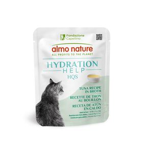 HQS Hydration Help Tuna Recipe in Broth Food for Cats