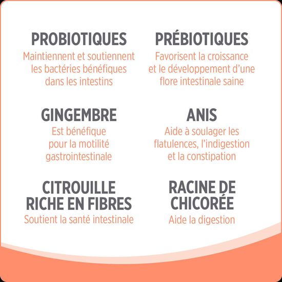 Suppl&eacute;ment probiotique + pour chiens,  400 g Image NaN