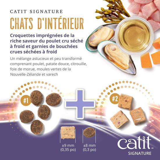 Signature Chicken Freeze-Dried Raw Nutrition for Indoor Cats, 4.5 kg Image NaN