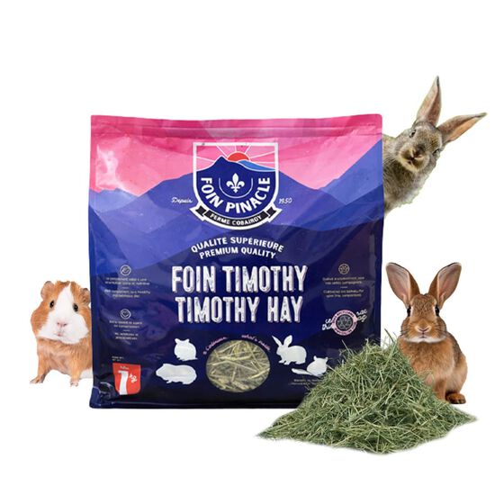 Foin Timothy pour petits animaux, 1 kg Image 4.0