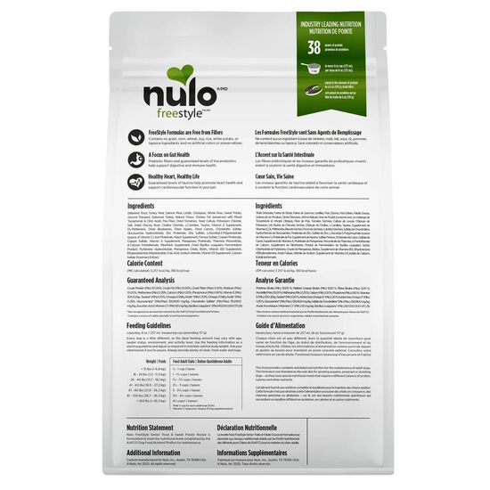 Nourriture s&egrave;che FreeStyle &agrave; la truite et patate douce pour chiens s&eacute;nior, 2,04 kg Image NaN