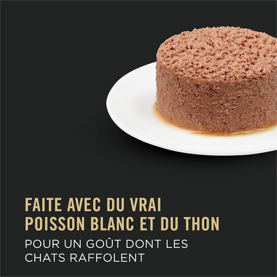 Entr&eacute;e de poisson blanc et thon Complete Essentials pour chats, 85 g Image NaN