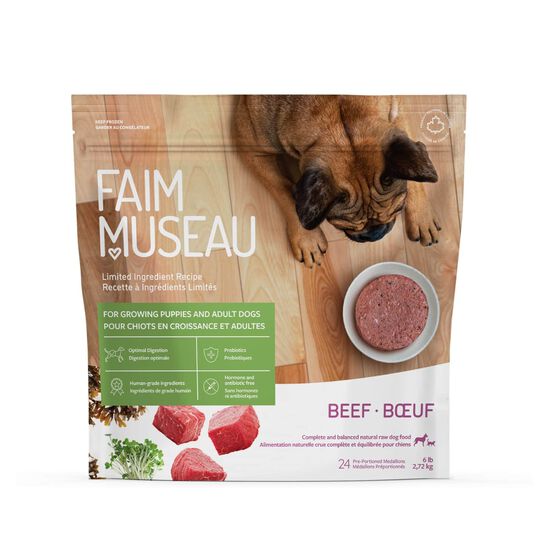 Nourriture crue pour chiens, simplement b&oelig;uf Image 1.0
