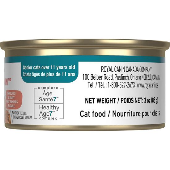 Feline Health Nutrition&trade; Aging 11+ Thin Slices In Gravy for Cats, 85 g Image NaN