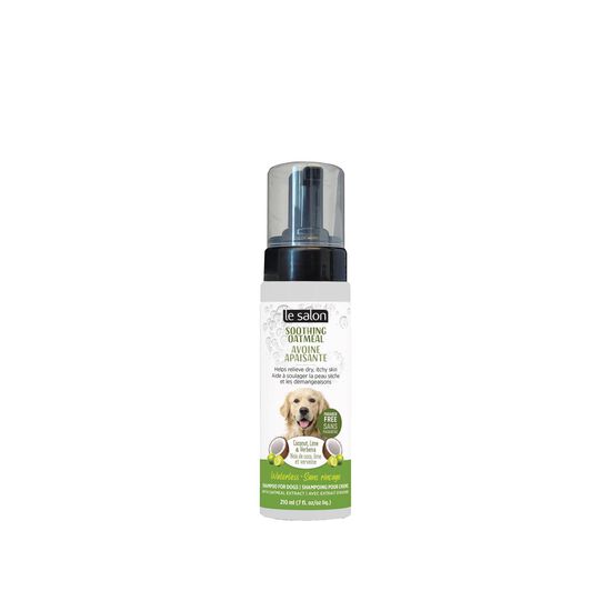Soothing Oatmeal Waterless Shampoo for Dogs, 210 ml Image NaN