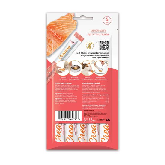 Creamy lickable treats, salmon Image NaN