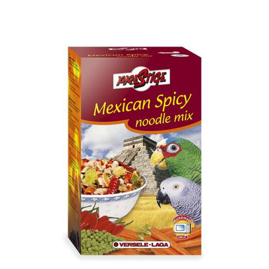 Veggie & spicy pasta mix for parrots Image NaN
