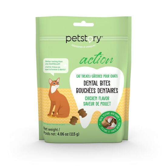 Dental Bites for Cats, Chicken Flavour Image NaN