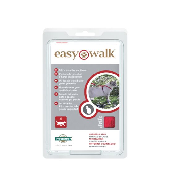 PetSafe Easy Walk Cat Harness Red, Large Image NaN