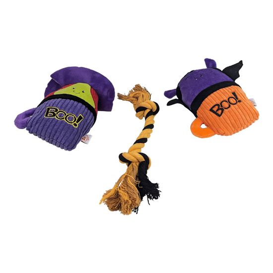 Trio Halloween Boo pour chiens Image NaN