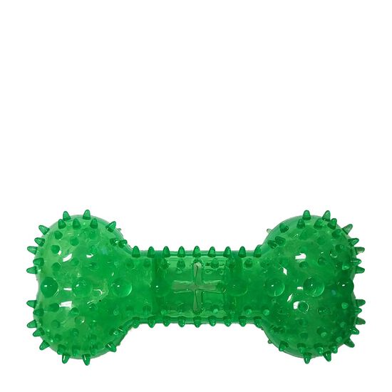 Treat Dispenser Bone Shaped Dog Toy, green Image NaN
