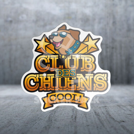 Cool Dogs Club Sticker Image NaN