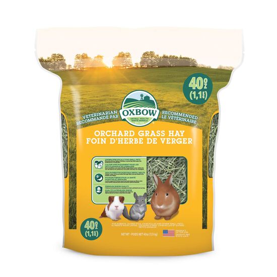 Foin d'herbe de verger pour petits animaux, 1,13 kg Image NaN