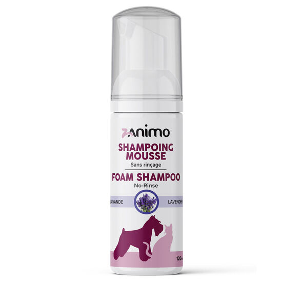 Lavender Foam Shampoo NoRinse, 120 ml Zanimo Mondou