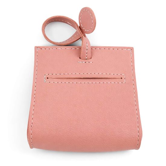 Poop Bag Dispenser, Pink Pleather Image NaN