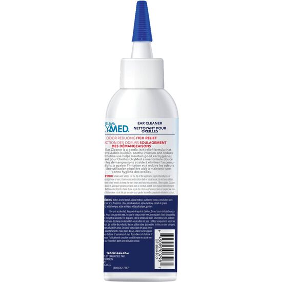 Nettoyant pour oreilles OxyMed pour animaux, 118 ml Image NaN