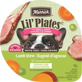 Lil' Plates Lamb Stew in Gravy for Dogs
