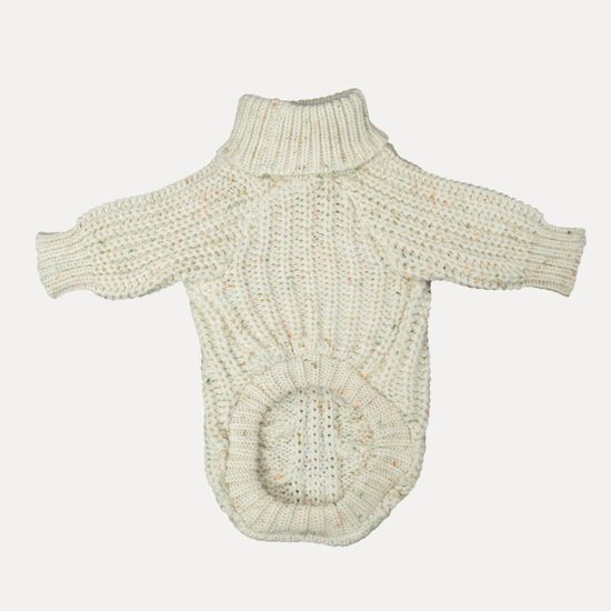 Pull-over en maille épaisse pour chiens Image NaN