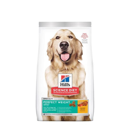 Adult Perfect Weight Chicken Recipe Dry Dog Food, 11.34 kg Image NaN