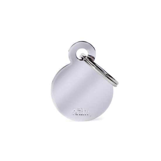 M&eacute;daille ronde argent&eacute;e Image NaN