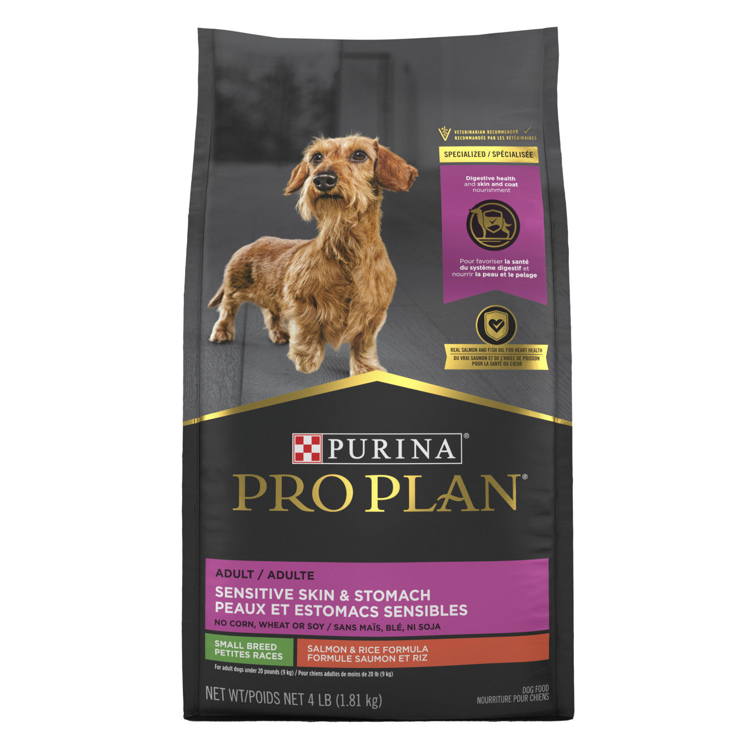 small breed sensitive skin dog food