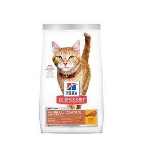 Adult Hairball Control Dry Cat Food for Healthy Weight