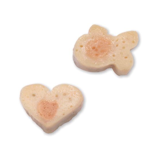 G&acirc;teries molles Creamy Bitz au saumon et crevette pour chats Image NaN
