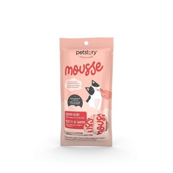 Salmon Mousse Lickable Treats for Cats Image NaN