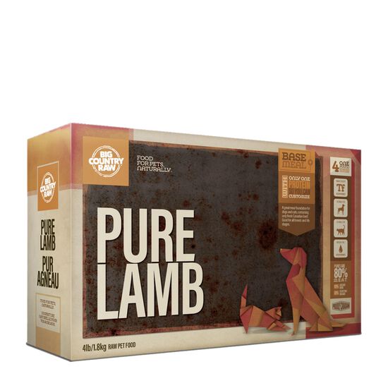 Raw Food Pure Lamb Dinner, 1.8 kg Image NaN