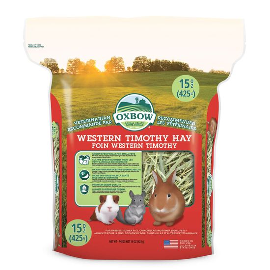 Foin Timothy occidental pour petits animaux, 1,13 kg Image NaN