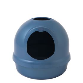 Booda Dome Litter Box, blue